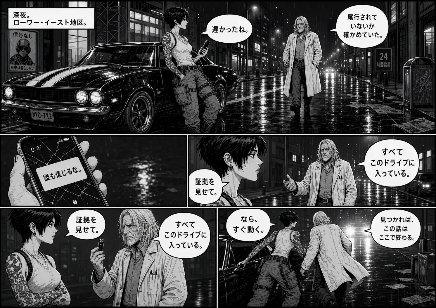 Original image before AI image translation